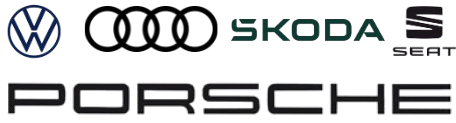 VW, Audi, Škoda, SEAT, Porsche logotipi